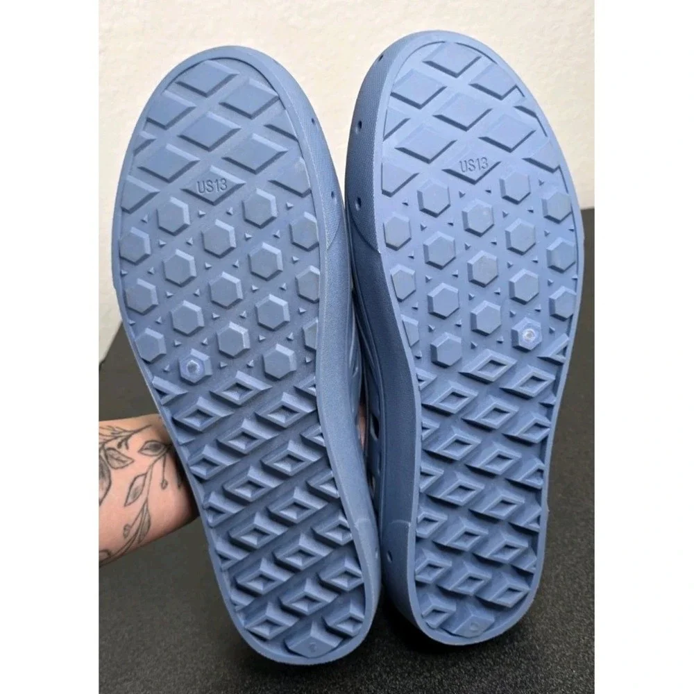 New Vans Trek Slip-On Navy Shoe Men 13 Water Sneaker Rubber Swim Skater Nautical